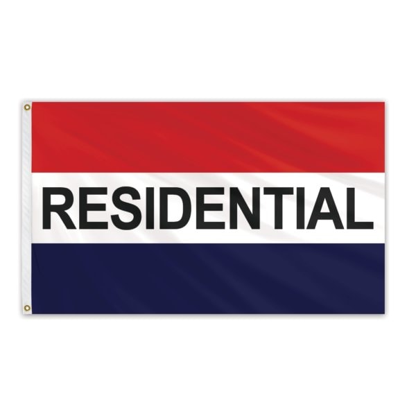 Global Flags Unlimited Residential Message Flag 3'x5' Standard Flag 204671 Zoro